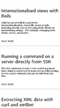 Mobile Screenshot of joshmcarthur.com